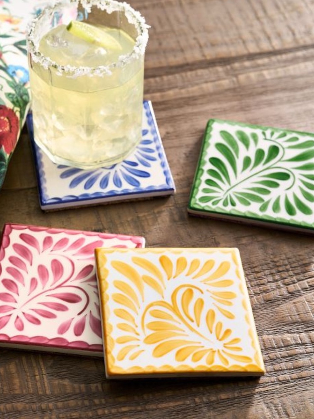 Puebla Porcelain
Coasters - Mixed Set of 4